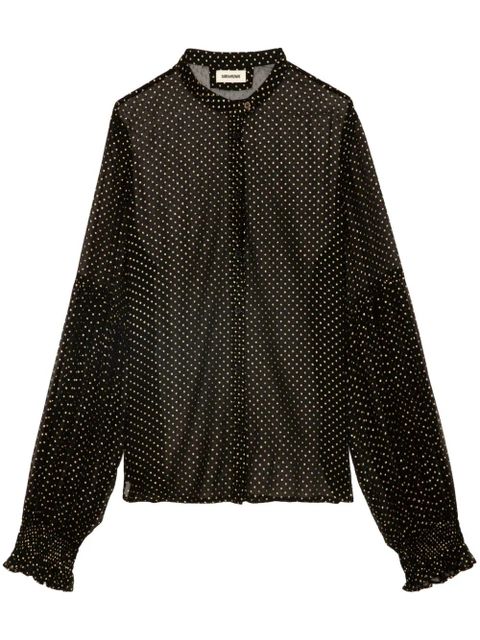 Zadig&Voltaire Tandy blouse - Black - zdjęcie produktu nr 1