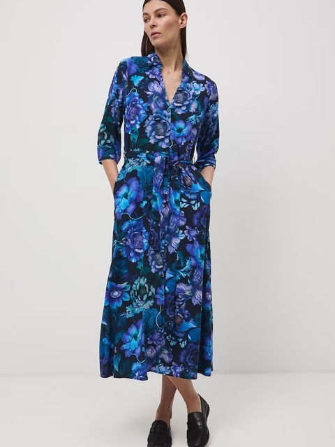 Medicine sukienka koszulowa z wiskozy - zdjęcie produktu nr 1