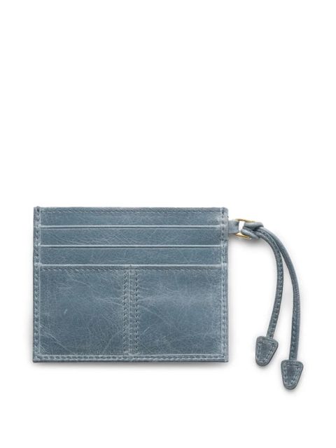 Prada leather cardholder - Blue - zdjęcie produktu nr 2