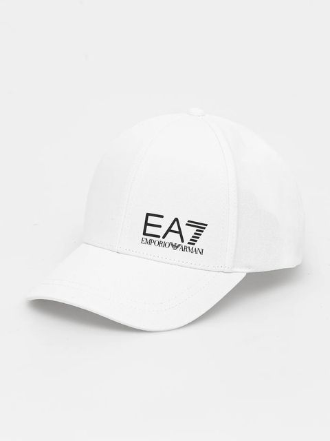EA7 Emporio Armani czapka z daszkiem bawełniana - zdjęcie produktu nr 1
