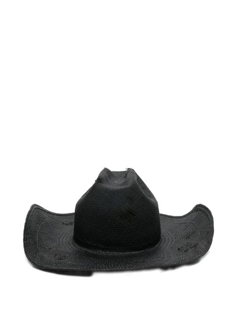 Ruslan Baginskiy Ruslan straw cowboy hat - Black - zdjęcie produktu nr 2
