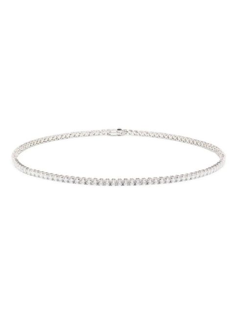 Swarovski Matrix Tennis necklace - White - zdjęcie produktu nr 1