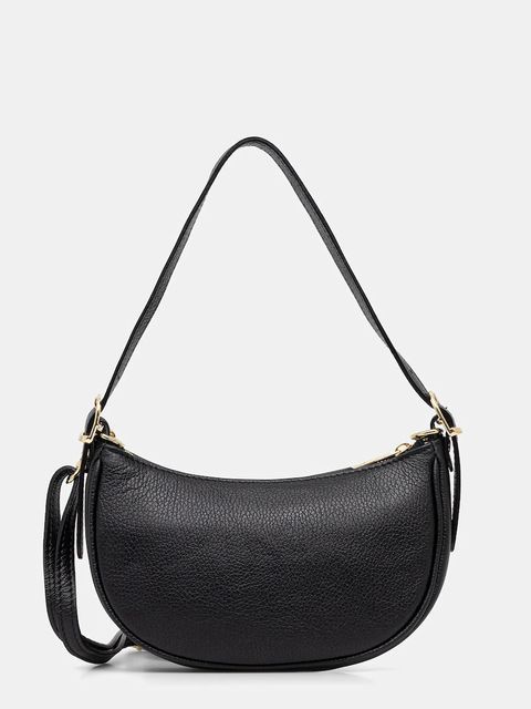 Answear.LAB torebka skórzana kolor czarny - zdjęcie produktu nr 1