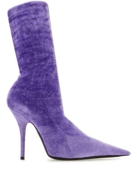 Balenciaga Knife 110mm ankle boots - Purple - zdjęcie produktu nr 1