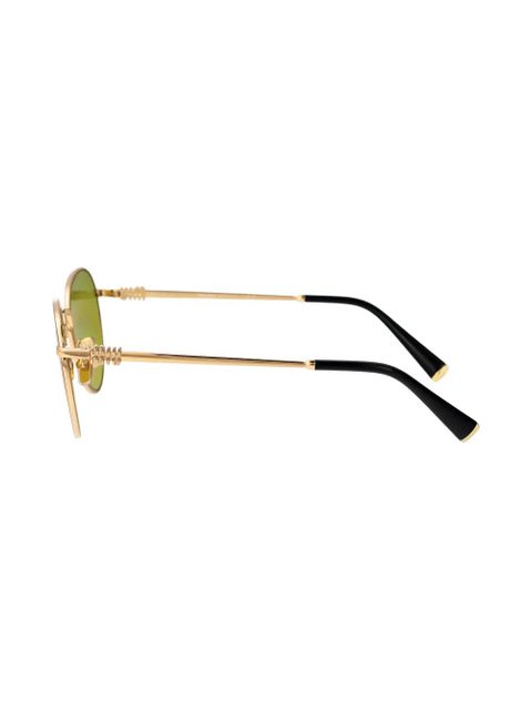 Miu Miu Eyewear round-frame sunglasses - Gold