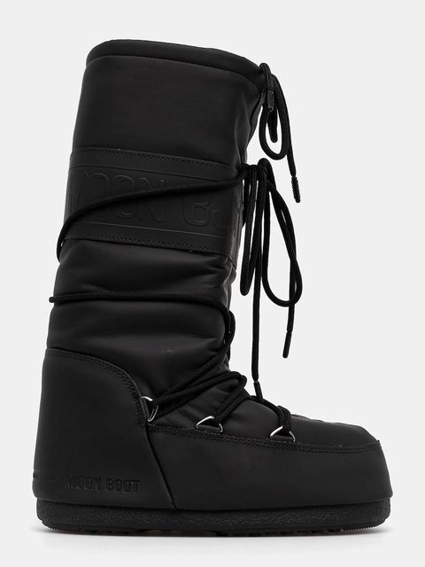 Moon Boot śniegowce MB ICON RUBBER kolor czarny 80D1402760 N001