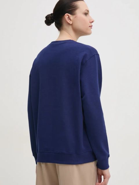 Drivemebikini bluza Sole Mare damska kolor granatowy z nadrukiem 2024-DMBS-018-NV