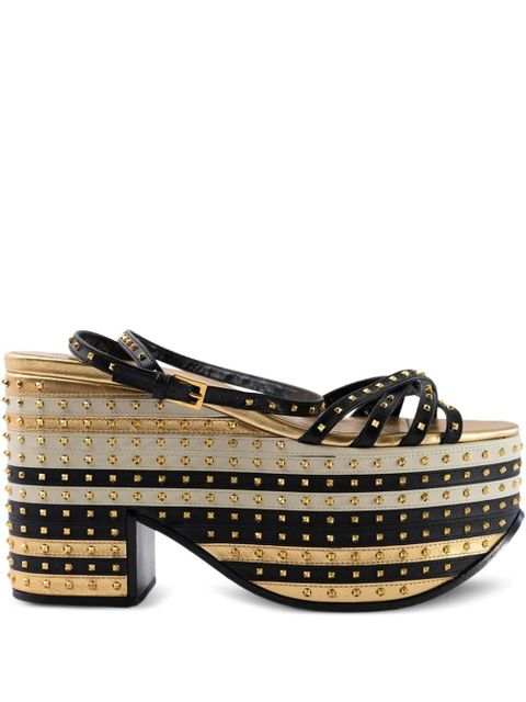 Valentino Garavani studded sandals - Black