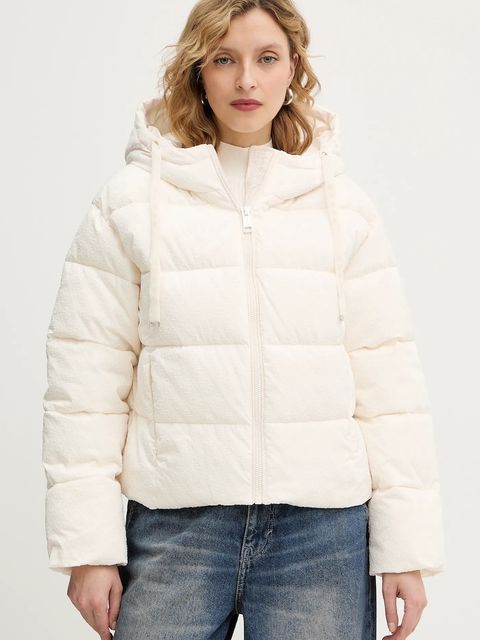 Guess kurtka DAISY damska kolor beżowy zimowa W4BL36 WGJZ0 - zdjęcie produktu nr 1