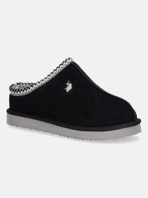 U.S. Polo Assn. kapcie VERENY001 kolor czarny VERENY001W/EH1 - zdjęcie produktu nr 1