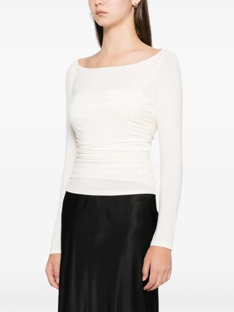 Reformation Julian knit top - White