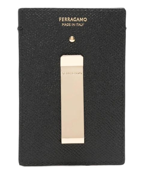 Ferragamo logo-plaque wallet - Black - zdjęcie produktu nr 2