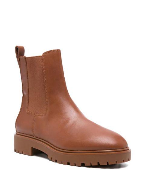Lauren Ralph Lauren elastic-panelled boots - Brown