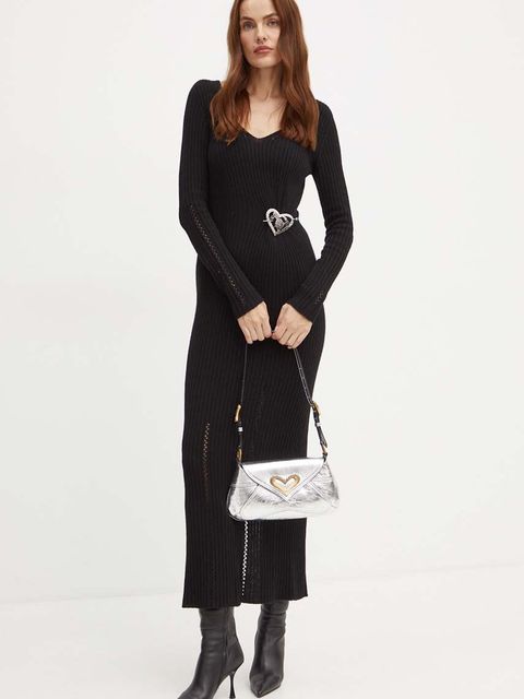 Pinko torebka kolor srebrny 103763 A1VB