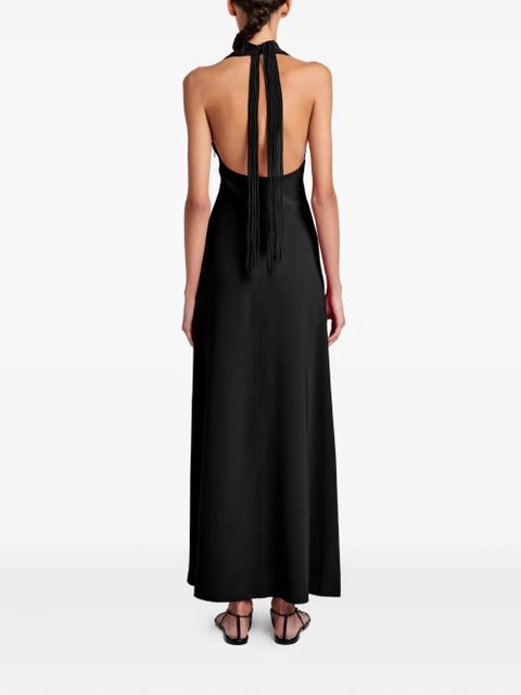 Proenza Schouler Ember halterneck maxi dress - Black