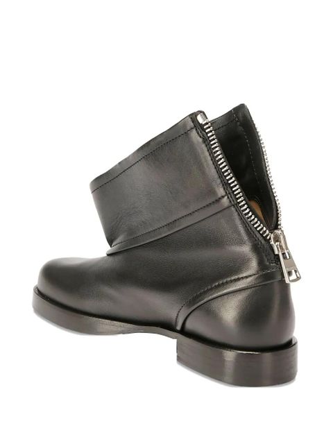 JW Anderson zip-detailed ankle boots - Black