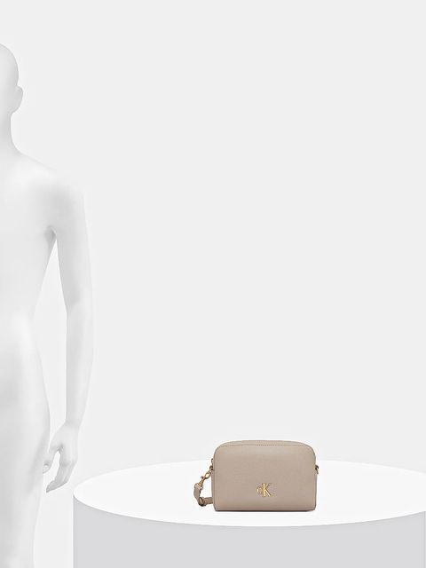 Calvin Klein Jeans torebka kolor beżowy LV04K3162G