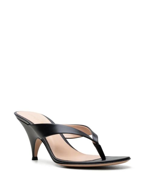 Gianvito Rossi Sofia thong sandals - Black - zdjęcie produktu nr 2