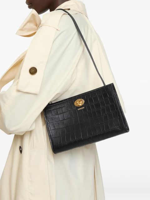 Burberry Cotswolds crocodile-effect shoulder bag - Black - zdjęcie produktu nr 2