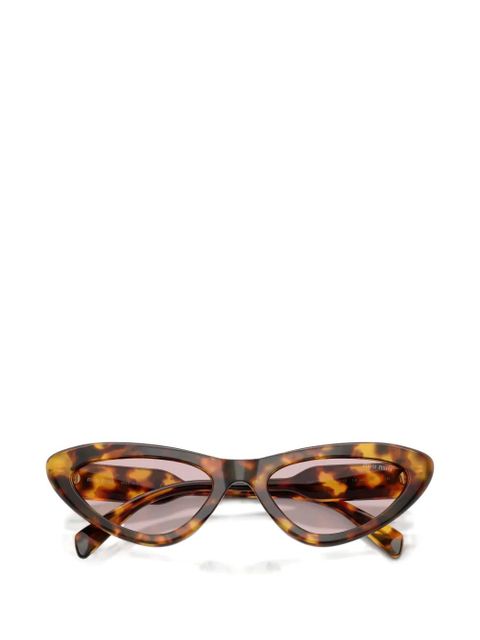 Miu Miu Eyewear cat-eye sunglasses - Brown