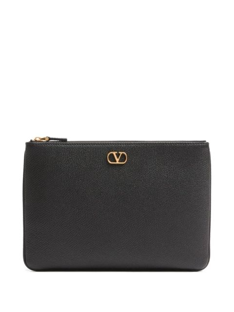 Valentino Garavani VLogo clutch bag - Black - zdjęcie produktu nr 1