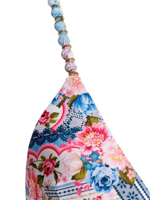 Agua By Agua Bendita Belle floral-print bikini top - Pink - zdjęcie produktu nr 2