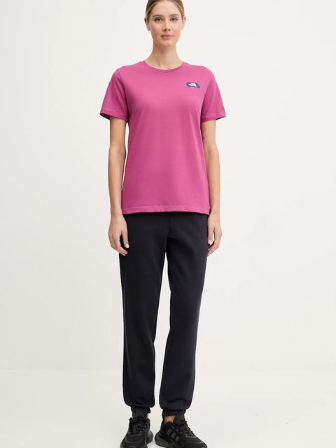 Napapijri spodnie dresowe M-Nina damskie kolor granatowy gładkie NP0A4HD61761 - zdjęcie produktu nr 2