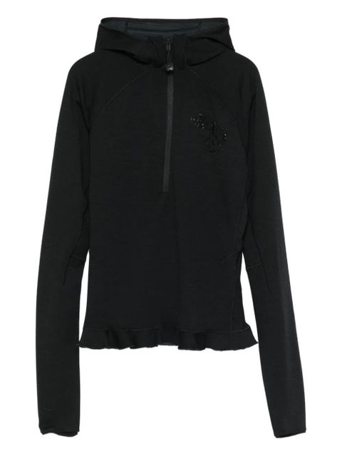 Cecilie Bahnsen x The North Face ruffled hoodie - Black - zdjęcie produktu nr 1