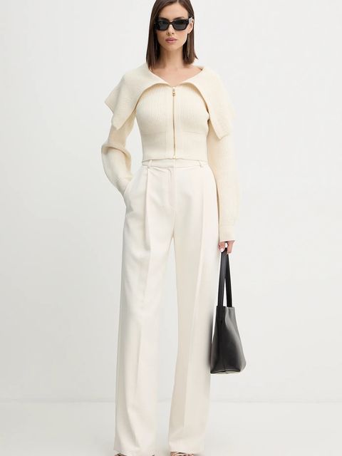 Liviana Conti torebka skórzana kolor czarny A5WA62