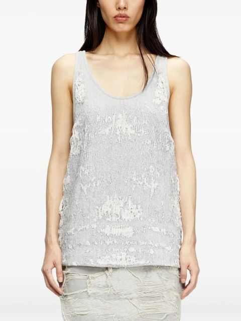 Diesel De-Dalby-Fsg tank top - Grey