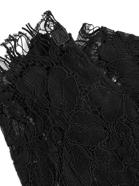 Manière De Voir Rhea lace gloves - Black - zdjęcie produktu nr 2
