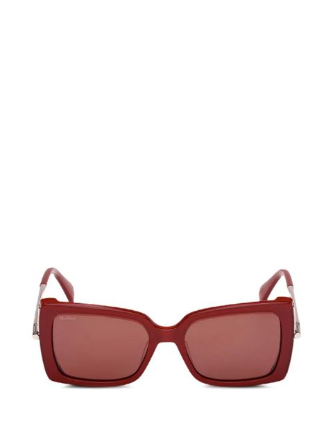 Max Mara Eyewear square-frame sunglasses - Red - zdjęcie produktu nr 1