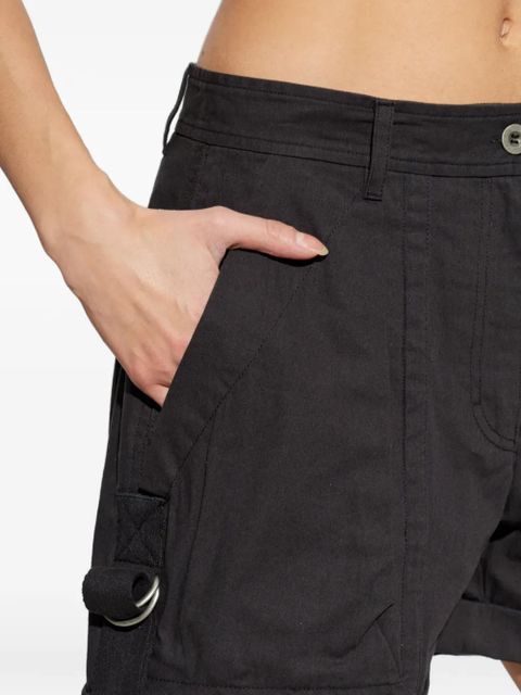 ISABEL MARANT ring detail shorts - Black