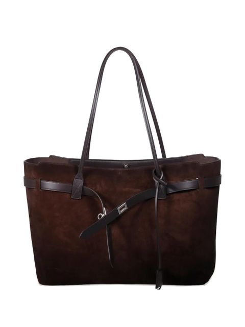 Balenciaga large Bel Air tote bag - Brown - zdjęcie produktu nr 1