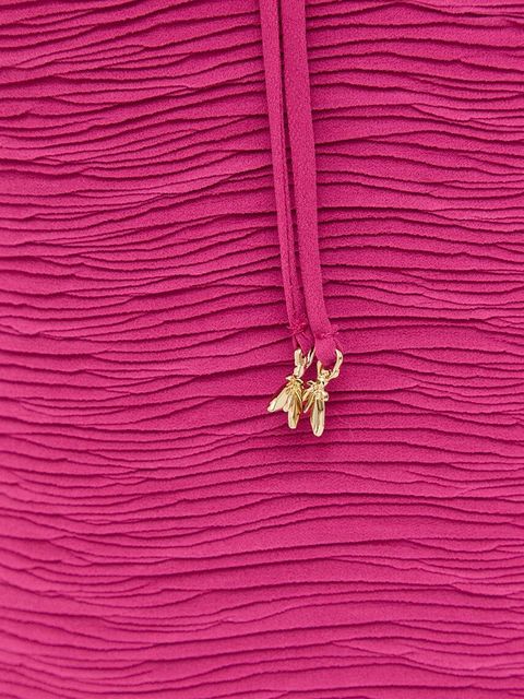 Patrizia Pepe sukienka kolor różowy mini prosta