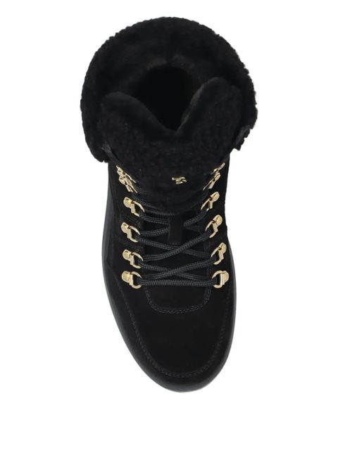 BOGNER 50mm lace-up trim-detail boots - Black - zdjęcie produktu nr 2
