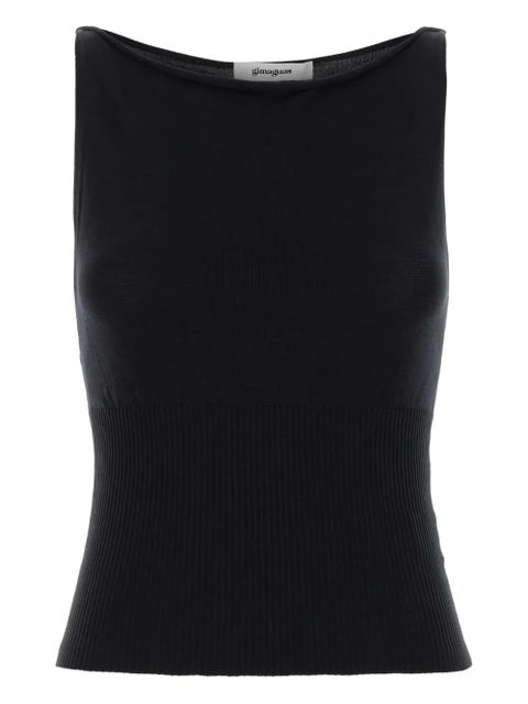 Gimaguas Oto ribbed top - Black