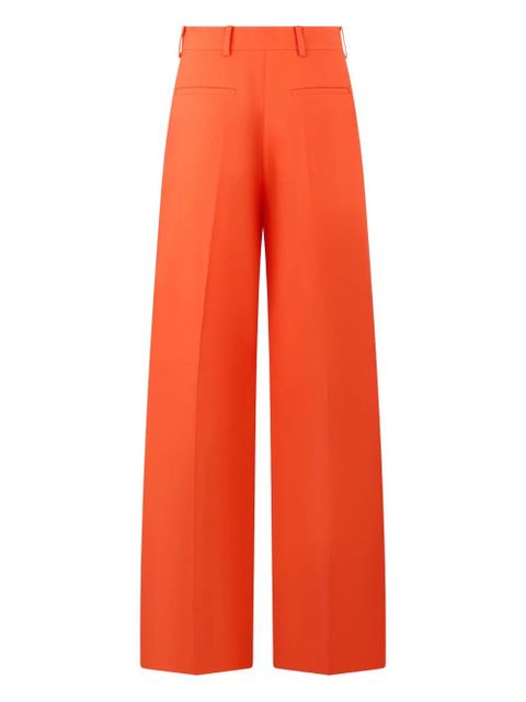 Valentino Garavani concealed-fastening trousers - Orange - zdjęcie produktu nr 2
