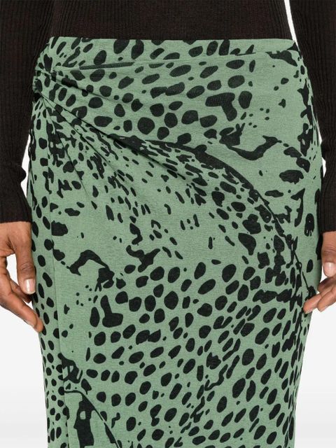 Nanushka Nesse midi skirt - Green - zdjęcie produktu nr 2