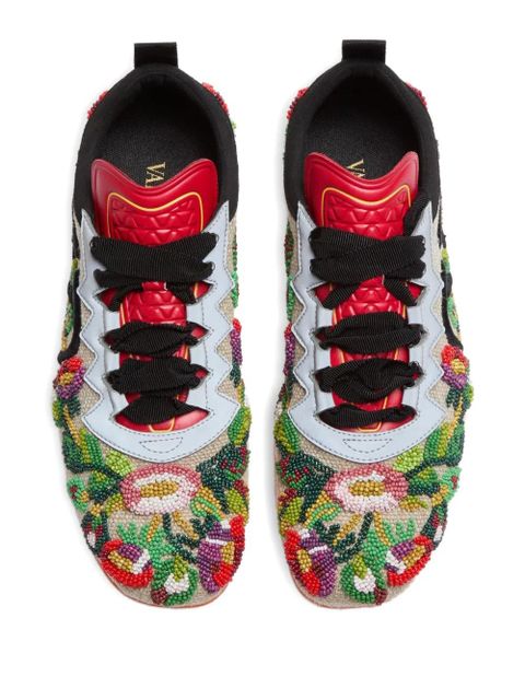 Valentino Garavani Chromathon lave-up fastening sneakers - Neutrals