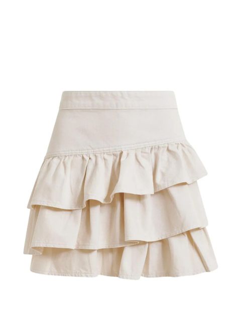 Essentiel Antwerp ruffled mini skirt - Neutrals - zdjęcie produktu nr 1