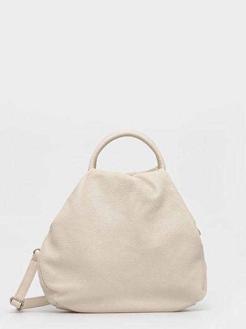 Answear.LAB torebka skórzana kolor beżowy - zdjęcie produktu nr 1