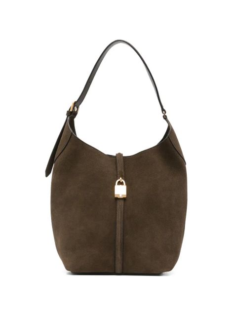 DeMellier Siena suede shoulder bag - Brown - zdjęcie produktu nr 1