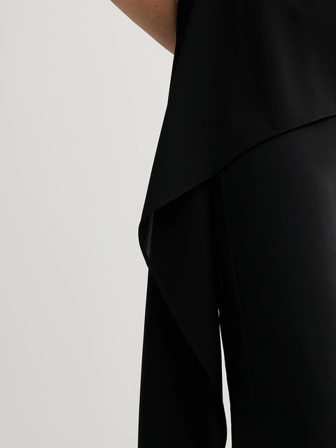 Sandro Ferrone kombinezon kolor czarny z dekoltem okrągłym S23XBEBRACCINI