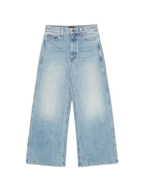 KHAITE faded wide-leg jeans - Blue - zdjęcie produktu nr 1