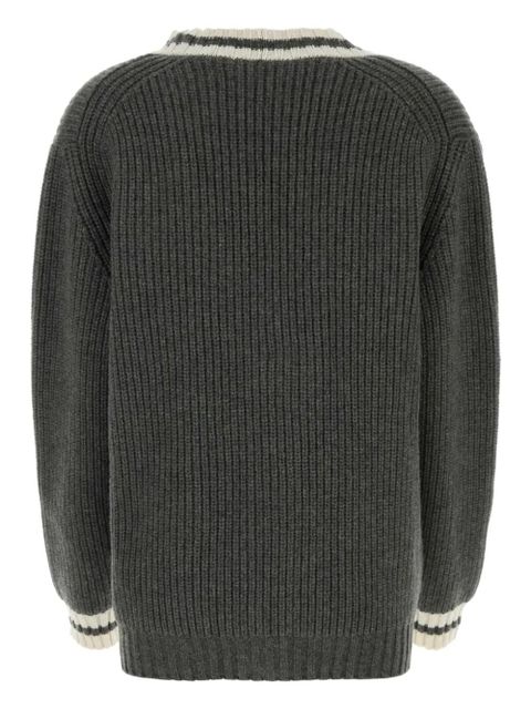 Miu Miu oversize cardigan - Grey - zdjęcie produktu nr 2