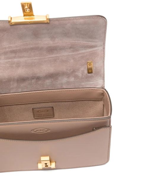 Tod's Mini Cat leather crossbody bag - Neutrals