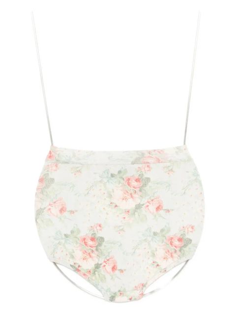 Simone Rocha floral-print brief - Multicolour - zdjęcie produktu nr 2