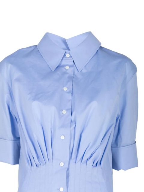 Marni collared buttoned shirt - Blue