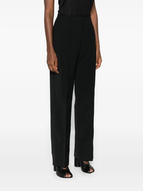 ENTIRE STUDIOS Zerobound raw-edge trousers - Black